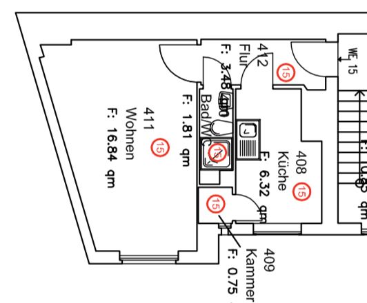 VERKAUFT ++Tolle 1 Zi Wohnung im Originalzustand ++ zu renovieren am Böhmischen Platz