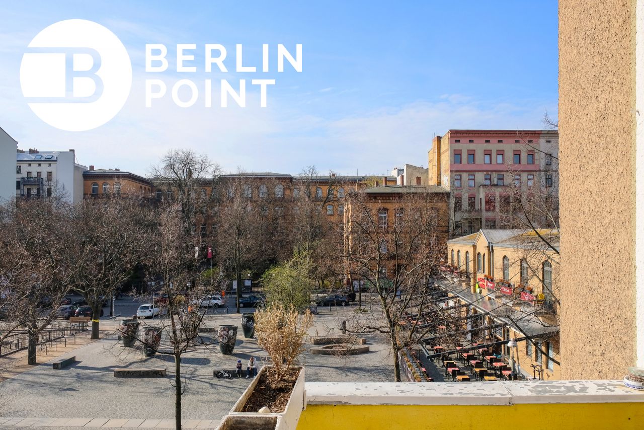 VERKAUFT + Sonniges Apartment im Bergmannkiez ++ Marheinekeplatz mit Südbalkon 