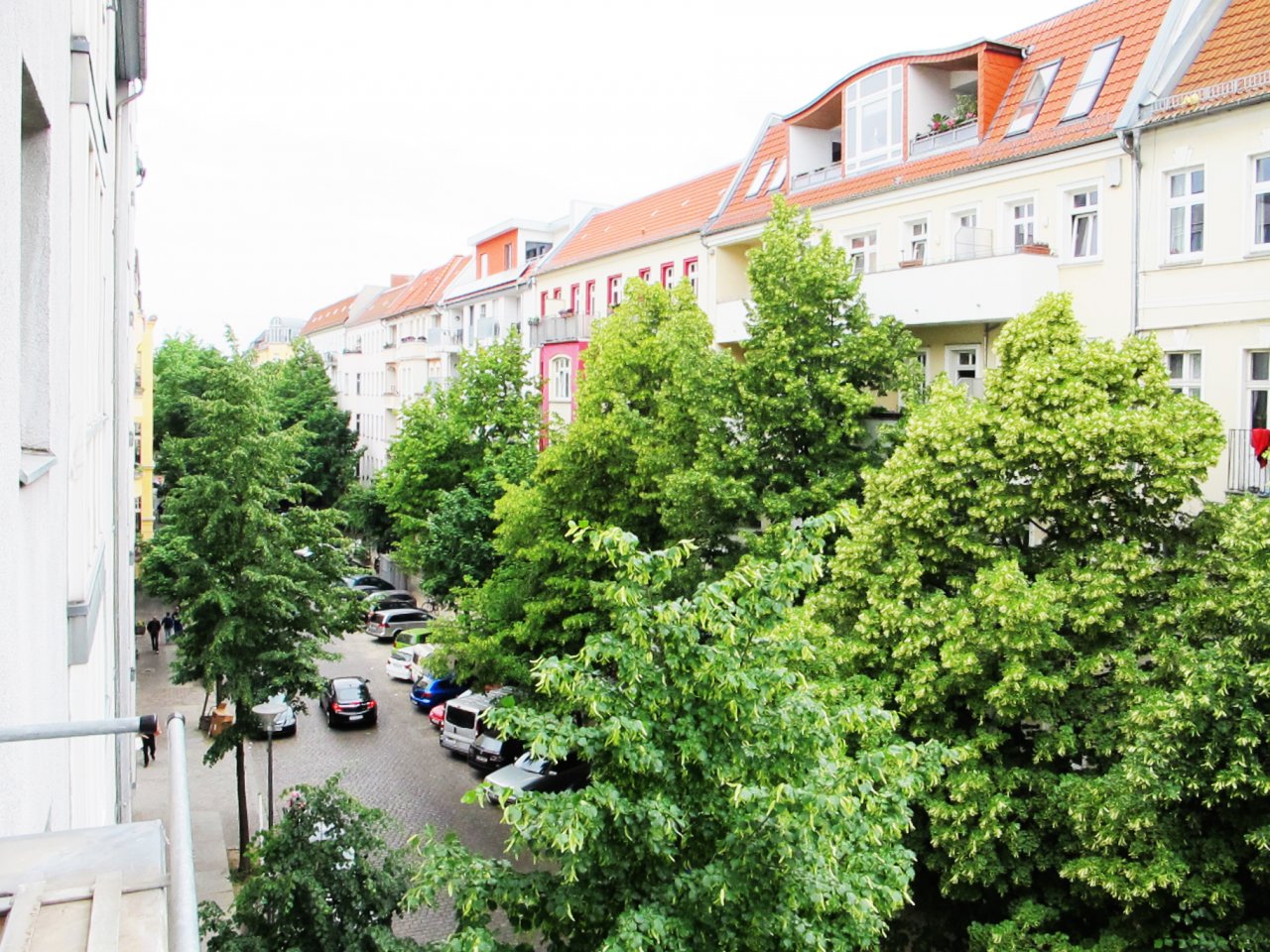 Ausblick Balkon